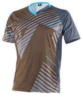 Dainese Flow Tec Jersey Jersey Blå Brun XL