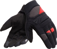 Dainese Fogal Unisex Handsker,  sort-rød,  størrelse L