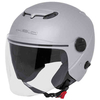 Held Top Spot Jet hjelm Sølv M