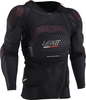 Leatt 3DF AirFit Evo Protector jakke,  sort,  størrelse L XL til mand