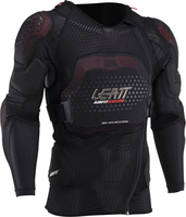 Leatt 3DF AirFit Evo Protector jakke,  sort,  størrelse L XL til mand