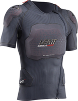 Leatt 3DF AirFit Lite Evo Protector skjorte,  grå,  størrelse L til mand