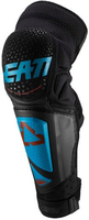 Leatt 3DF Hybrid EXT Knæ og Shin Beskyttere Sort Blå S M