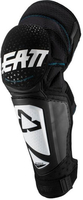 Leatt 3DF Hybrid EXT Knæ og Shin Beskyttere Sort Hvid 2XL