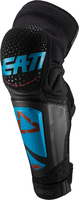 Leatt 3DF Hybrid EXT Motocross knæ/Shin Guard,  blå,  størrelse 2XL