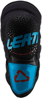 Leatt 3DF Hybrid Knæbeskyttere Sort Blå 2XL