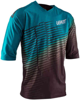Leatt DBX 3.0 2020 3/4 Short Sleeve Bicycle Jersey 3/4 cykeljersey. .. Blå L