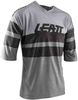 Leatt DBX 3.0 2020 3/4 Short Sleeve Bicycle Jersey 3/4 cykeljersey. .. Grå Sølv L