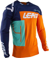 Leatt GPX 3.5 Børn motocross Jersey Blå Orange S