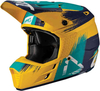 Leatt GPX 3.5 V19.1 Motocross hjelm Blå Gul XL
