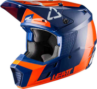 Leatt GPX 3.5 V20.2 Motocross hjelm Blå Orange L