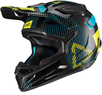 Leatt GPX 4.5 ECE V19.2 Kids Motocross hjelm Sort Grøn M
