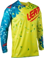 Leatt GPX 4.5 Lite Jersey Blå Gul S