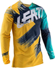 Leatt GPX 4.5 Lite Motocross Jersey Blå Gul XL