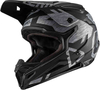 Leatt GPX 4.5 V20.1 Brushed Motocross hjelm Sort Sølv M