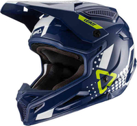 Leatt GPX 4.5 V20.2 Motocross hjelm Hvid Turkis Blå M