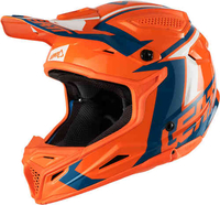 Leatt GPX 4.5 V22 Junior hjelm Blå Orange XS