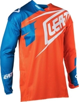 Leatt GPX 4.5 X-Flow Jersey Blå Orange S