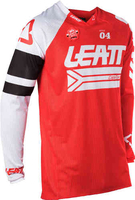 Leatt GPX 4.5 X-Flow Jersey Hvid Rød S