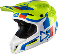 Leatt GPX 5.5 Composite V10 Hjelm Hvid Gul XL