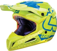 Leatt GPX 5.5 Composite V15 Motocross hjelm Grøn Blå XL
