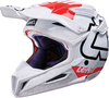 Leatt GPX 5.5 Composite V15 Motocross hjelm Hvid Rød 2XL