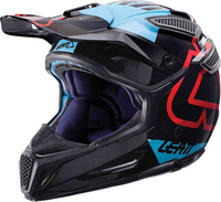 Leatt GPX 5.5 Composite V15 Motocross hjelm Sort Blå L