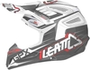 Leatt GPX 5.5 Motocross hjelm sort/hvid/rød Sort Hvid S