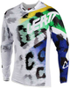 Leatt GPX 5.5 Ultraweld Leopard Jersey Hvid Grøn S