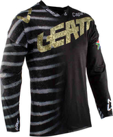 Leatt GPX 5.5 UltraWeld Zebra Motocross Jersey Sort Hvid XL