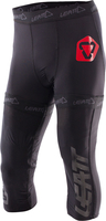 Leatt Knee Brace Shorts,  sort-rød,  størrelse M L til mand