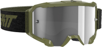 Leatt Velocity 4.5 Motocross Goggles,  sort-grøn