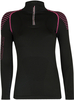 Lenz 3.0 Longsleeve Ladies Shirt Dame skjorte,  sort-pink,  størrelse L til Kvinder