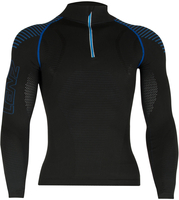 Lenz 3.0 Longsleeve Shirt Skjorte,  sort-blå,  størrelse S
