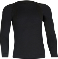 Lenz 5.0 Merino Funktionel longsleeve,  sort,  størrelse S