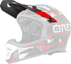 Oneal Fury RL Zen Hjelm skjold,  rød