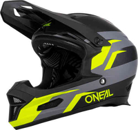 Oneal Fury Stage Downhill Hjelm Sort Gul XL