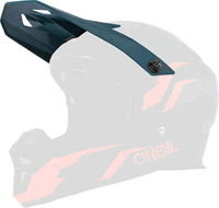 Oneal Fury Stage Hjelm Peak Blå Orange en størrelse