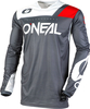 Oneal Hardwear Reflexx Motocross Jersey,  grå-hvid,  størrelse S
