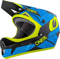 Oneal Sonus Deft Downhill hjelm Sort Gul XL