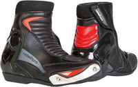 Rebelhorn Fuel II Motorcykel Støvler Sort Rød 46