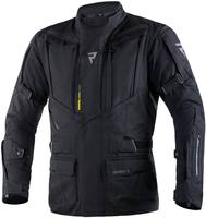 Rebelhorn Hardy II Motorcykel tekstiljakke,  sort,  størrelse 4XL