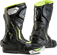 Rebelhorn Piston II Motorcykel Støvler,  sort-gul,  størrelse 39