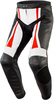 Rebelhorn Piston II Pro Motorcykel læderbukser,  sort-hvid-rød,  størrelse 50