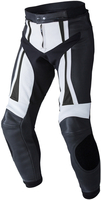 Rebelhorn Piston II Pro Motorcykel læderbukser,  sort-hvid,  størrelse 54
