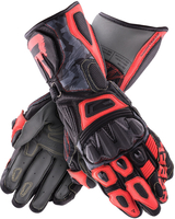 Rebelhorn Rebel Motorcykel handsker,  sort-rød,  størrelse M