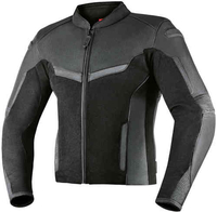 Rebelhorn Rocket Motorcykel læder / tekstiljakke Sort 5XL