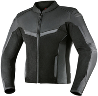 Rebelhorn Rocket Motorcykel læder / tekstiljakke,  sort,  størrelse 2XS