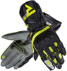 Rebelhorn ST II Long Damer Motorcykel Handsker,  sort-grå-gul,  størrelse XS til Kvinder