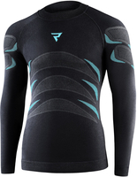 Rebelhorn Therm Funktionel skjorte,  sort-blå,  størrelse XS S